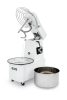 Spirális keverő felemelhető fejjel és kivehető tállal, HENDI, 56 kg/óra, 22L, 230V/750W, 400x672x(H)730mm