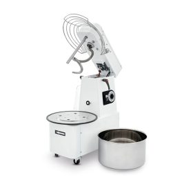   Spirális keverő felemelhető fejjel és kivehető tállal, HENDI, 56 kg/óra, 22L, 230V/750W, 400x672x(H)730mm