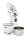 Spirális keverő felemelhető fejjel és kivehető tállal, HENDI, 56 kg/óra, 22L, 230V/750W, 400x672x(H)730mm