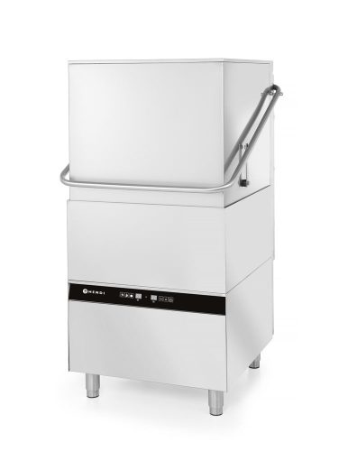 Mosogatógép párakezelő funkcióval - elektronikus vezérlő, HENDI, 400V/8600W, 750x880x(H)1412mm