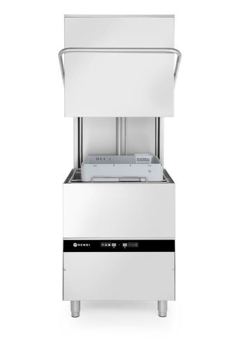 Mosogatógép párakezelő funkcióval - elektronikus vezérlő, HENDI, 400V/8600W, 750x880x(H)1412mm