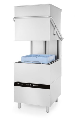Mosogatógép párakezelő funkcióval - elektronikus vezérlő, HENDI, 400V/8600W, 750x880x(H)1412mm
