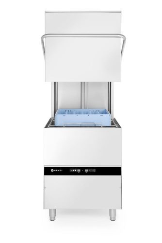 Mosogatógép párakezelő funkcióval - elektronikus vezérlő, HENDI, 400V/8600W, 750x880x(H)1412mm