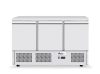 Háromajtós hűtött munkaasztal Kitchen Termékcsalád 380L, Arktic, 230V/220W, 1375x700x(H)890mm