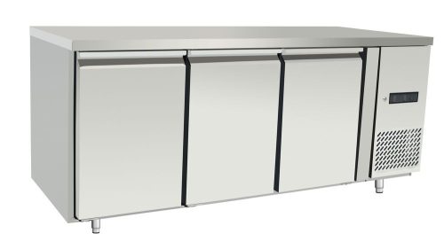 Hűtött pult, 3 ajtó, 420L, Arktic, Profi Line, GN 1/1, 420L, 230V/400W, 1795x700x(H)879mm
