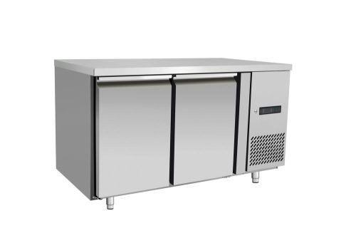 Kétajtós mélyhűtött munkaasztal Profi Termékcsalád 280L, Arktic, Profi Line, GN 1/1, 280L, 230V/600W, 1360x700x(H)910mm