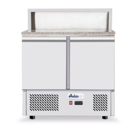   Kétajtós pizza munkaasztal 300L, Arktic, 230V/310W, 900x700x(H)1110mm