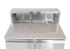 Kétajtós pizza munkaasztal 300L, Arktic, 230V/310W, 900x700x(H)1110mm