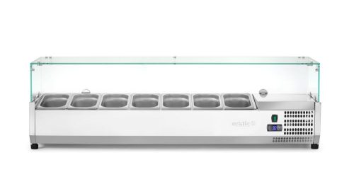 Pultra helyezhető feltéthűtő GN 1/4, Arktic, 5x GN 1/4, 230V/180W, 1205x335x(H)460mm