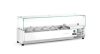 Pultra helyezhető feltéthűtő GN 1/4, Arktic, 7x GN 1/4, 230V/180W, 1505x335x(H)460mm