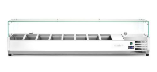 Pultra helyezhető feltéthűtő GN 1/4, Arktic, 8x GN 1/4, 230V/180W, 1805x335x(H)460mm