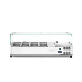   Pultra helyezhető feltéthűtő GN 1/3, Arktic, 4x GN 1/3, 230V/180W, 1208x400x(H)456mm