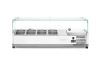 Pultra helyezhető feltéthűtő GN 1/3, Arktic, 6x GN 1/3, 230V/180W, 1405x420x(H)456mm