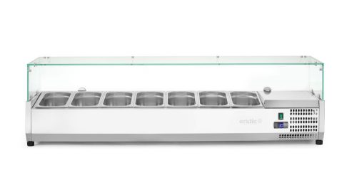 Pultra helyezhető feltéthűtő GN 1/3, Arktic, 7x GN 1/3, 230V/180W, 1605x420x(H)460mm