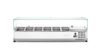 Pultra helyezhető feltéthűtő GN 1/3, Arktic, 7x GN 1/3, 230V/180W, 1605x420x(H)460mm