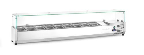 Pultra helyezhető feltéthűtő GN 1/3, Arktic, 9x GN 1/3, 230V/180W, 2005x420x(H)456mm