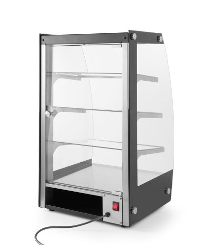 Nyitott többpolcos hűtött ételvitrin 75 l, HENDI, 230V/2W, 415x390x(H)716mm