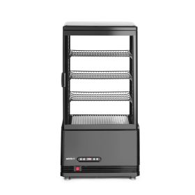   Bemutató vitrin 68L, Arktic, Fekete, 230V/170W, 444x397x(H)875mm