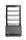 Bemutató vitrin 68L, Arktic, Fekete, 230V/170W, 444x397x(H)875mm