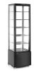 Bemutató vitrin 270L, Arktic, Fekete, 230V/290W, 556x526x(H)1913mm