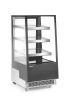 Bemutató vitrin 3 döntött polccal, Arktic, 300L, 230V/480W, 650x833x(H)1460mm