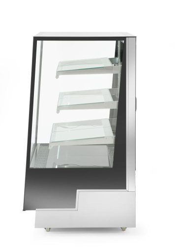 Bemutató vitrin 3 döntött polccal, Arktic, 300L, 230V/480W, 650x833x(H)1460mm
