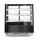 Bemutató vitrin 3 döntött polccal, Arktic, 650L, Fekete, 230V/490W, 1200x833x(H)1460mm