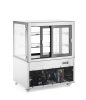 Bemutató vitrin 2 polccal, Arktic, 300L, 230V/480W, 994x677x(H)1230mm