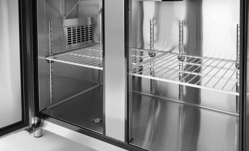 Kétajtós hűtött munkaasztal Kitchen Line 220L, Arktic, Kitchen Line, 166L, 230V/300W, 1200x600x(H)886mm