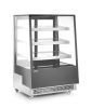 Bemutató vitrin 3 döntött polccal, Arktic, 500L, 230V/490W, 900x833x(H)1460mm
