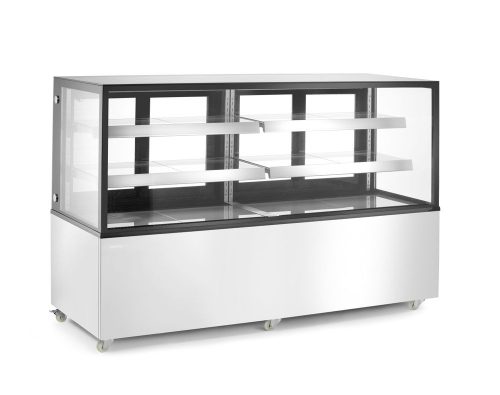 Bemutató vitrin 2 polccal, Arktic, 610L, 230V/500W, 1824x677x(H)1230mm