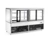 Bemutató vitrin 2 polccal, Arktic, 610L, 230V/500W, 1824x677x(H)1230mm