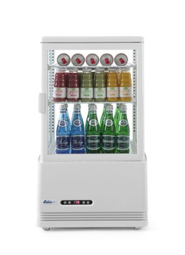 Bemutató vitrin 58L, Arktic, Fehér, 230V/170W, 452x406x(H)830mm