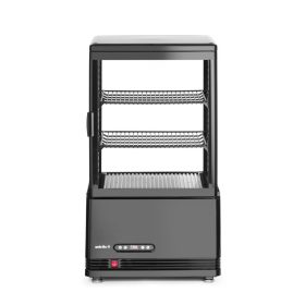   Bemutató vitrin 58L, Arktic, fekete, 230V/170W, 452x406x(H)830mm