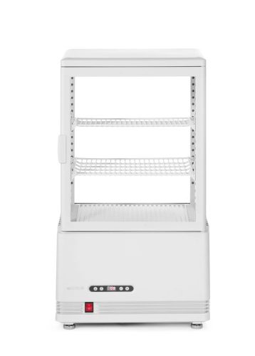 Bemutató vitrin 58L, Arktic, fekete, 230V/170W, 452x406x(H)830mm
