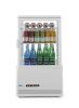 Bemutató vitrin 58L, Arktic, fekete, 230V/170W, 452x406x(H)830mm