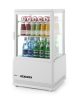 Bemutató vitrin 58L, Arktic, fekete, 230V/170W, 452x406x(H)830mm