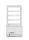 Bemutató vitrin 68L, Arktic, fehér, 230V/170W, 444x397x(H)875mm