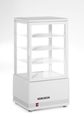 Bemutató vitrin 68L, Arktic, fehér, 230V/170W, 444x397x(H)875mm