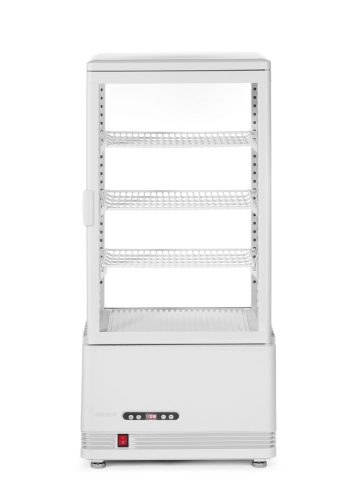 Bemutató vitrin 78L, Arktic, fekete, 230V/170W, 444x397x(H)940mm