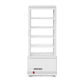   Bemutató vitrin 98L, Arktic, fehér, 230V/210W, 444x397x(H)1100mm