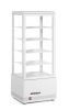 Bemutató vitrin 98L, Arktic, fehér, 230V/210W, 444x397x(H)1100mm