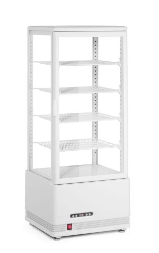 Bemutató vitrin 98L, Arktic, fehér, 230V/210W, 444x397x(H)1100mm