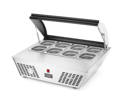 Pultra helyezhető saláta vitrin , Arktic, 67L, 230V/105W, 775x615x(H)235mm