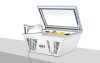 Fagylalthűtő, Arktic, 220-240V/210W, 867x735x(H)373mm