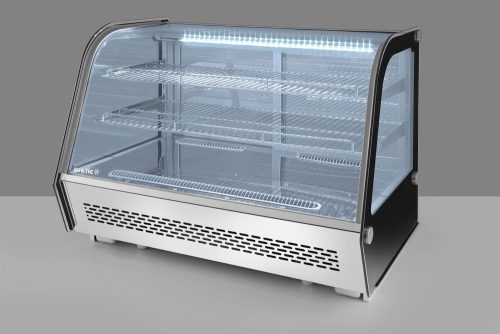 Pultra helyezhető hűtött ételvitrin, Arktic, 160L, 230V/160W, 885x570x(H)680mm