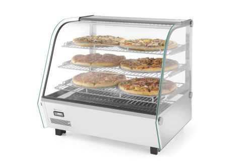 Asztali melegentartó vitrin, HENDI, 120 liter, 230V/1100W, 685x575x(H)680mm