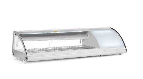 Sushi hűtőpult 5x GN 1/3, Arktic, 230V/160W, 1307x445x(H)327mm