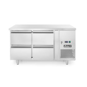   Négy fiókos hűtött munkaasztal Profi Termékcsalád 280L, Arktic, Profi Line, 230V/250W, 1360x700x(H)858mm