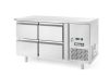 Négy fiókos hűtött munkaasztal Profi Termékcsalád 280L, Arktic, Profi Line, 230V/250W, 1360x700x(H)858mm